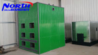 Coal fired hot air heater for poultry house