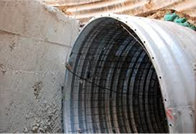 Tunnel liner plate Steel corrugated pipe China Corrugated steel tunnel liner