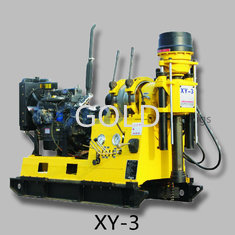 XY-3 conventional type 2016 water well drilling rig, wireline drilling mud rotary