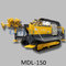 Crawler MDL-150 tough terrain hydraulic drilling rig, instrumentation for dams