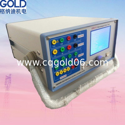 Three Phase or Six Phase Microcomputer Relay Protection Tester