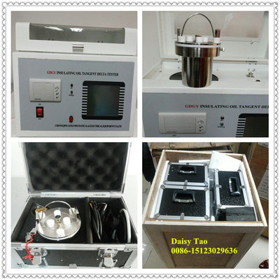 GDGY High Precision Insulating Oil Dielectric loss Tester oil Tan Delta Tester