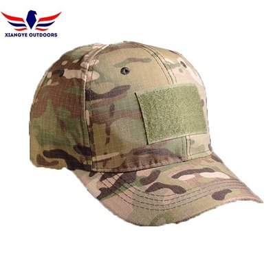 6 Panel Baseball Style USA Army Military Camo Hats American Flag Patch Tactical Camouflage Operator Caps