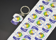 Keychian 3D Domed Labels Polydome Clothes Shape Key Ring Epoxy Resin Stickers