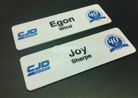 1.2mm Plastic Name Badges Gloss Finish 1.2mm Thickness Rectangle