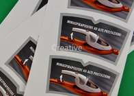 Custom Vinyl Custom Sticker Labels CMYK Offset Printing For Electronic Products