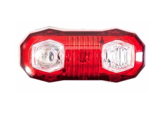 China Super Bright Rechargeable Rear Bike Lights ABS Material Li - Poly 630mah Battery supplier