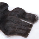 Natural color 4x4 top virgin brazilian body wave lace closures, brazilian hair closure hair