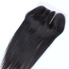 100 virgin human hair , silk base closure lace frontal 3 parting lace closure hair