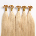 10-30 Inches Blonde Color Double Drawn Brazilian Hair U Tip Hair Extension