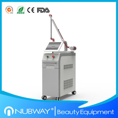 China Medical 4 wavelengths Nd Yag Laser 1064 532 585 650 tattoo removal supplier