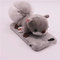 TPU&amp;Plush 3D Mouse Doll Hairball Tail Back Cover Cell Phone Case For iPhone 7 6s Plus 5s with Hand Strap supplier