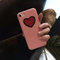 Soft Fiber Handmade Love Shape Pasted Cell Phone Case Cover for iPhone 7 6s Plus supplier