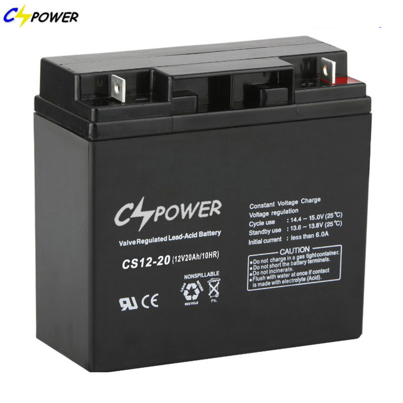 China 12V 20ah Rechargeable Deep Cycle SLA UPS BATTERY WITH 12 years life span