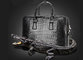 Dongguan factory wholesale genuine crocodile leather business briefcase man handbag supplier