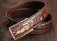 Dongguan factory supply origin new alligator belt crocodile leather men's belts supplier