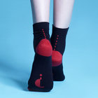 Custom logo, design black Dress Socks for Women