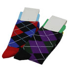custom logo, design cotton men happy socks with custom design
