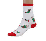 Custom logo, design Christmas Women Cotton Warm Compression Sock