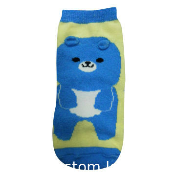 Custom design, design cute children's socks in Various Printings