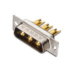 High current 13W3 female D-sub connector,solder type