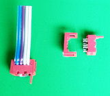 Goood quality connectors1.27mm pitch 2 pieces set  red color FC connector