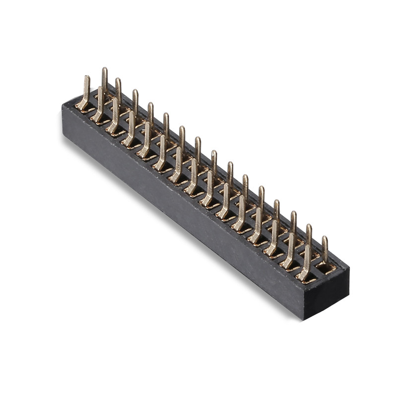 2.54mm  pitch board to board connector double row DIP Type Female Header