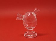 handmade blowing 2.4”Martian Blunt Bubbler glass water pipes