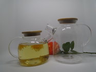 mouth-blown boro glass tea pot 1000ml hand made Pumpkin pot clean handmade big size cold water  pot