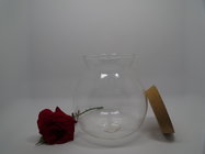 Borosilicate glass handmade glass pot sugar bowl clean 1000ML big size Sealed tank