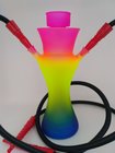 Cangzhou hand blown mix color big glass hookah pipes