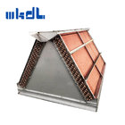 copper tube fin vertical double blow air cooled condenser evaporator coil