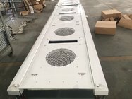 food processing dual discharge industrial twin blow air cooler for cold room