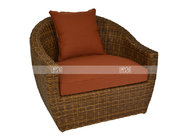 CA0324 half round wicker sectional sofa set real luxury outdoor furniture