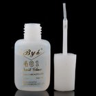 AC-1660 Super Fast & Strong 10g Byb 401 Pro False Nail Art Glue With Brush Tips