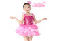 Spandex / Polyester Ballet Dance Costumes Sequin Top Attached Wide Straps supplier