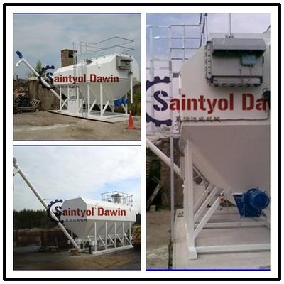 China New design Safety Work 40 tonne to 100 tonne horizontal cement silo supplier