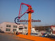 Full hydraulic 29m 33m self-climbing column concrete placing boom without counter weight on hot selling supplier