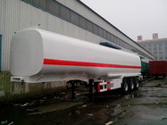 Factory Direct Sale Monoblock Fuel Tanker Tri-axle Fuel Tank Semitrailer With Volume Optional