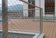 Rope Mesh fence installation