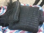 stainless steel rope netting with oxidized black color