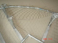 Model of rope mesh installation