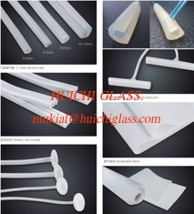 bent glass lamination with C style Silicone tube