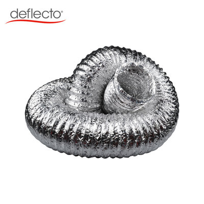 China High Temperature Round Flexible Duct 4 Inch Aluminum Foil with PET supplier