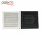 Plastic Louver Vent with Mesh Black PP Vent Cover for Kitchen Air Conditioning supplier