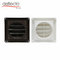 4 inch 100mm Fixed Louver Vent With Built in Molded Screen for Air Conditioning Kitchen Venting supplier