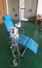 Portable folding patient dental chair sale, silla dental plegable with dental led lamp spittoon