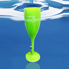 Resuable and Unbreakable Plastic Champagne glasses for Champagne Flutes with Green Color