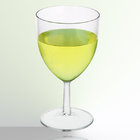 China factory wholesale promotional pc plastic wine glass