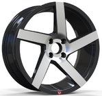 factory design 17 inch car alloy wheels 4/5 holes star aluminium rims